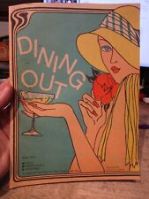 1979 Cincinnati Ohio Dining Out Restaurant Guide Bars Lounges Advertising Book picture