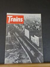 Trains Magazine 1963 June Mexicos 0-4-4-0s New York photo section picture