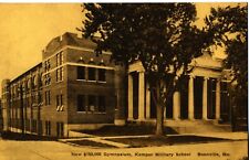 New $150,000 Gymnasium, Kemper Military School, Boonville, Mo. Missouri Postcard picture