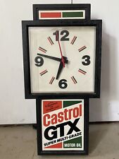 Rare Vintage Castrol Motor Oil Clock picture