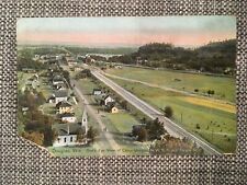 1912 DOUGLAS WISCONSIN BIRD'S EYE VIEW OF CAMP DOUGLAS NWRR AND TARGET BLUFF picture