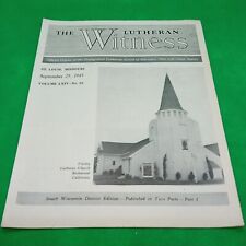1945 the Lutheran Witness newsletter picture