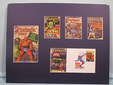 Marvel Comics Heroes - The Fantastic Four & First Day Cover of their own stamp picture