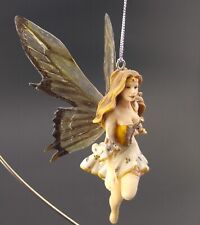Nene Thomas Fairy Ornament Dragonsite Rhapsody in Gold with Hanger Fairycore picture