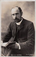 RPPC Postcard Reverend CC Weeks  picture