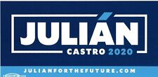 POLITICS (2020) JULIAN CASTRO Sticker JulianForTheFuture Com