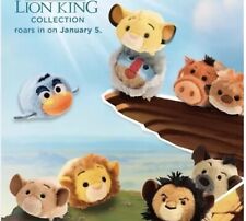 Disney  AUTH Lion King Tsum Tsum 3.5” mini 9 pcs Plush set Mufasa Rafiki  Zazu picture