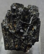 Lustrous black Schorl Tourmaline cluster, Madagascar Mineral Specimen for Sale picture