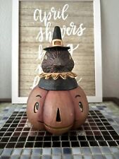 Johanna Parker Bethany Lowe Halloween Thanksgiving Pumpkin Crow Candy Dish picture