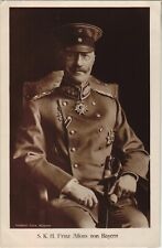 Original Royalty PC - PRINCE ALFONS of Bavaria RPPC WW1 more listed picture