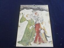 1975 THE CYCLE OF THE MONTHS AT TRENT CALENDAR - GREAT PAINTINGS - ST 2648G picture