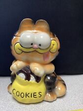 Vintage Garfield The Cat Cookie Jar 80s picture