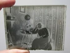 Antique Victorian Later 1800s Woman Glass Plate Negative Photo  picture