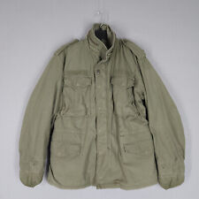 Vintage US Army OG-107 Cold Weather Field Coat Jacket Small Military 1980s USA picture