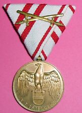 XM24 Imperial Austrian WW1 Commemorative medal with swords for a combat veteran picture