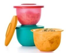 Tupperware Mini Impressions colorful 3-bowl set New picture