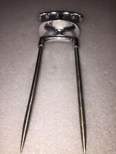 Vintage Fred Roberts Meat Roast Holder Stainless Steel Prongs for Carving,Japan  picture