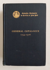 Columbia University in the City of New York General Catalogue 1754-1916 alumni picture