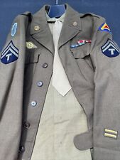 WW2 US Ike Jacket  36th Infantry Division 7th Army Size 36R picture