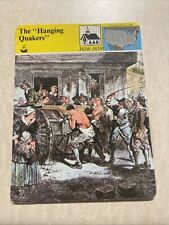 1981 panarizon the hanging quakers card laminated picture