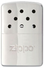 Zippo Refillable Deluxe Chrome 6 Hour Hand Warmer With Pouch & Filling Cup 40321 picture