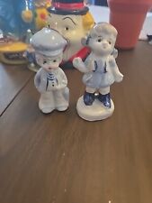 vintage porcelain victorian couple figurines picture