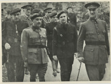 Spain, General Francisco Franco with Queipo de Llano a Malaga vintage. Print  picture