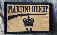 Martini Henry Morale Patch British Redcoat Tactical Military USA Hook Badge Army picture
