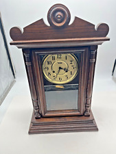 Sligh Trend Chime Wall Clock Oak Pendulum Model 730-73 picture