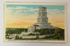 Vintage Postcard George Washington Masonic National Memorial, Alexandria, VA picture