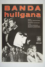 BANDA / THE GANG Orig. exYU movie poster 1965 MACIEJ DAMIECKI ZBIGNIEW KUZMINSKI picture