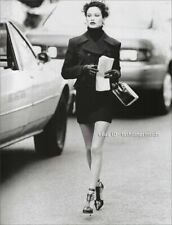 woman's Legs ANKLES THIGHS Feet 1-Page Clipping - ELLE Carolyn Murphy in heels picture