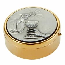 IHS Chalice Pyx Holds 60 Hosts Container for Home or Hospital, 3 1/4 In picture
