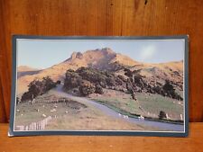New Zealand: Sheepland VII country road, meadows w/sheep 4.75x8.25