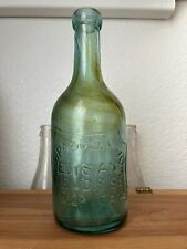 Antique Louisiana Bottle New Orleans Blob Top Soda S Pablo Amber Swirl Pontil picture