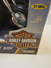 Vintage Harley Davidson Radio Controlled Fat Boy Made By New Bright New In Box picture