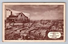 Chicago IL-Illinois, Aerial Armour And Company, Antique, Vintage Postcard picture