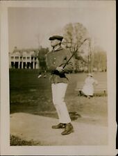 GA25 1920 Original Underwood Photo SENATOR CHARLES HENDERSON Golfing Swinging picture