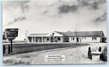 SALEM, OH Ohio ~ Roadside HAMILTON MOTEL 1954 Columbiana County Postcard picture