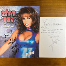 Ashlyn Gere Signed Autographed 8x10 Photo Photograph & Handwritten Note picture