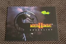 1994 Classic Mortal Kombat II 80 trading card set, Vintage, Very Rare, NM/M picture