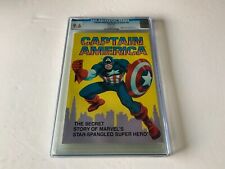 CAPTAIN AMERICA THE SECRET STORY NN CGC 9.6 WHITE PAGES IDEALS MARVEL COMIC 1981 picture
