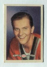 1958 Atlantic PAT BOONE Film Stars Card #14 Picture Pageant Australian Oil picture