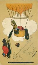 Artist Impression Early Balloon Dutch Children Comic Humor Postcard 20-4873 picture