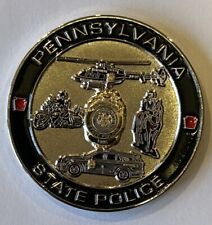 PSP Pennsylvania  State Police History Of The Patch  Challenge Coin picture