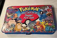 Vintage 1995 1999 Roseart Pokémon Super Art Set 80 Pieces RARE picture