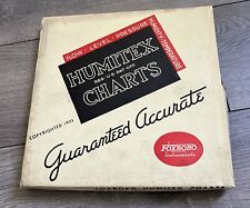 Vintage Foxboro Humitex Recording Charts  ~ In Original Box picture