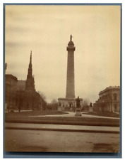 U.S.A., Baltimore, Washington Monument Vintage Citrate Print Citrate Print  picture