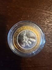 Used-unoped Case .999 Sliver $10 The Orleans Gaming Coin. Check Description. picture