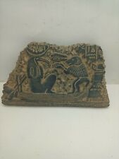 RARE ANTIQUE ANCIENT EGYPTIAN Statue Stela Funeral Boat Gods Barge Facing 1775bc picture